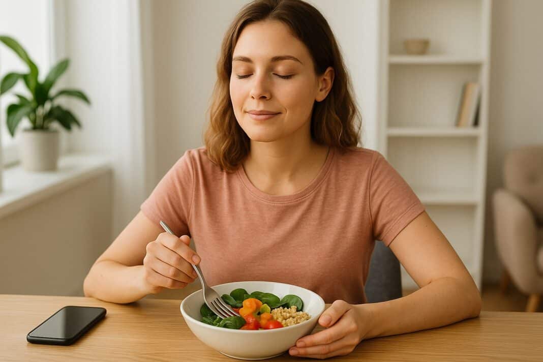 Achtsam essen statt Kalorien zählen – der entspannte Weg zum Wohlfühlgewicht