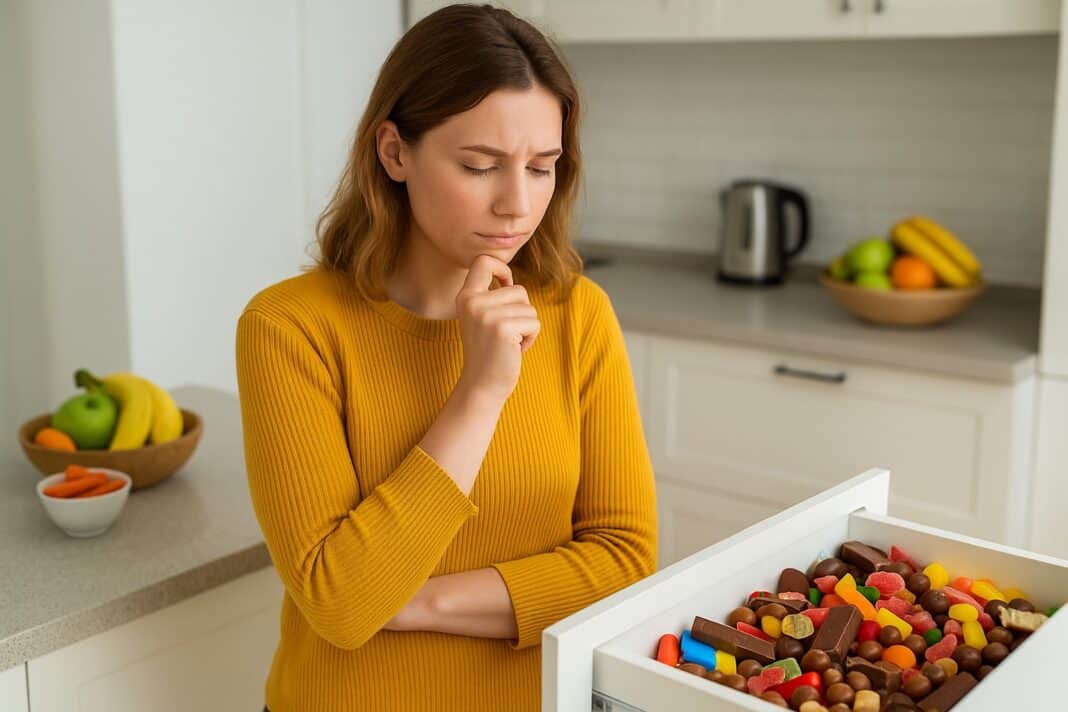 Süß oder gesund? Entscheidung am Süßigkeitenschrank